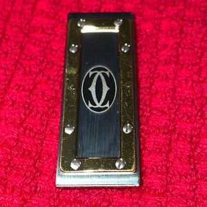 Large Santos De Cartier Money Clip